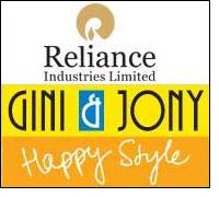 Reliance tied up with Gini & Jony